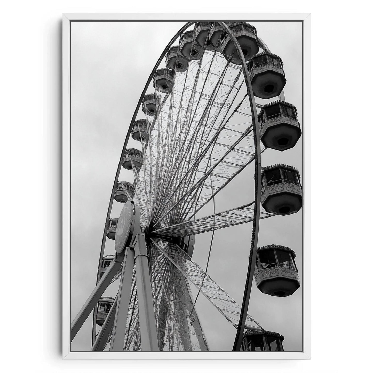 Timeless Motion: The Ferris Wheel Perspective