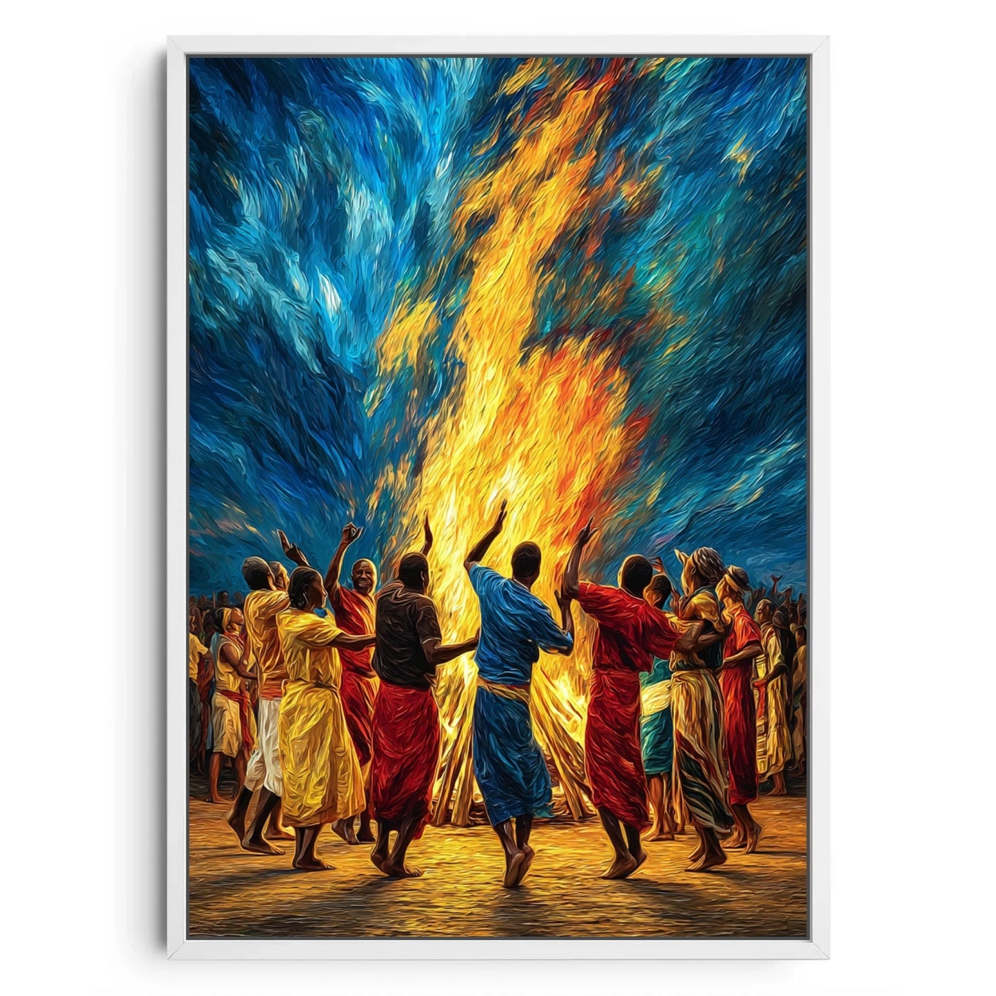 Tribal Bonfire Dance