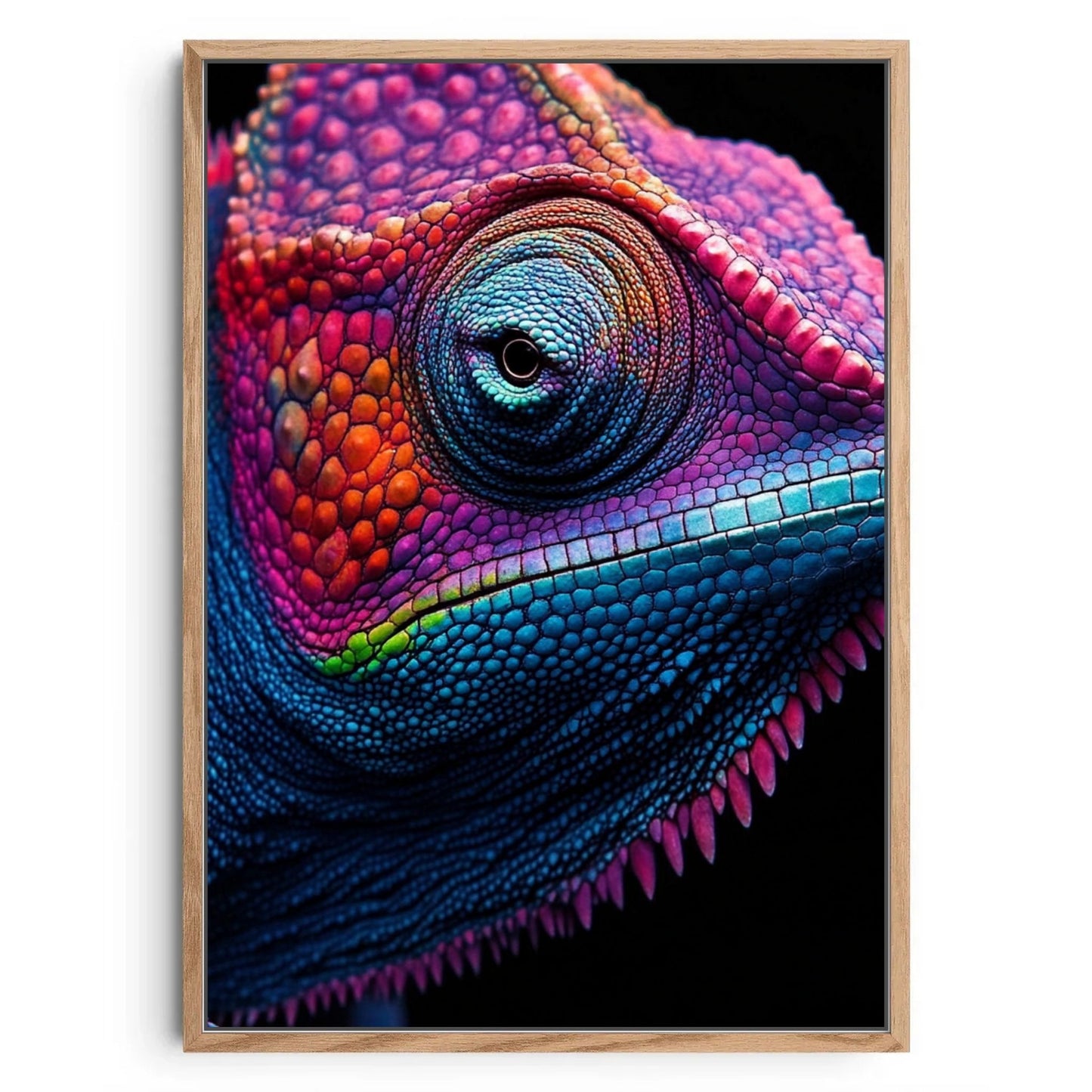 Vibrant Chameleon Wall Art β Bold & Unique Statement π¨π¦