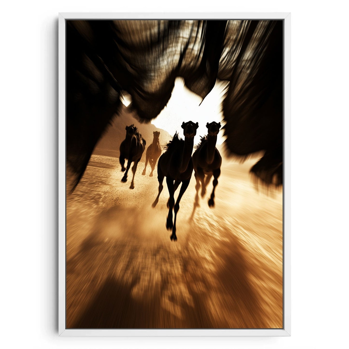 Desert Charge – Cinematic Camel Stampede