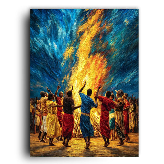 Tribal Bonfire Dance