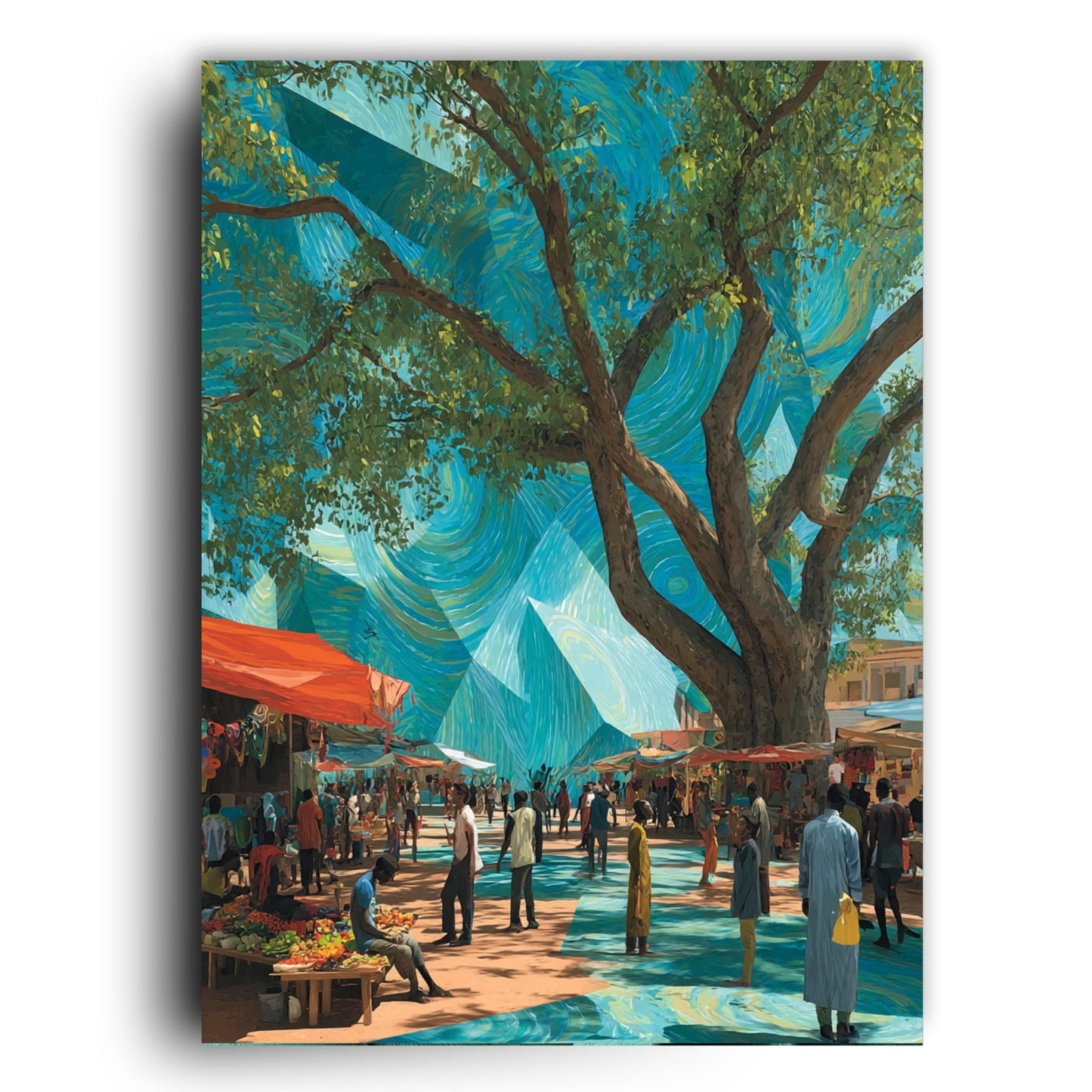 Afro Bazaar Dreamscape