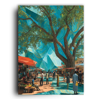 Afro Bazaar Dreamscape