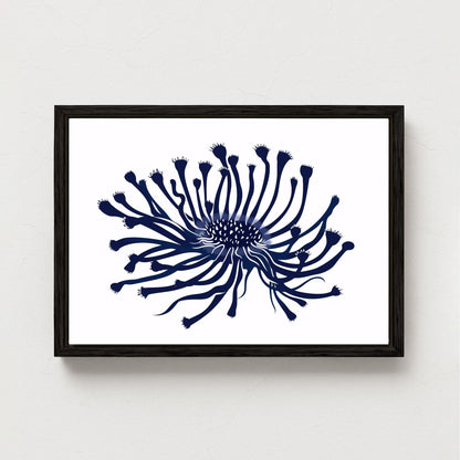 🌑 Deep Blue Bloom