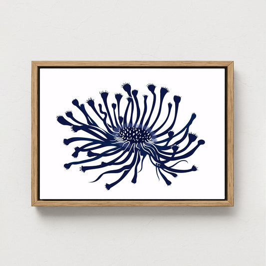 🌑 Deep Blue Bloom