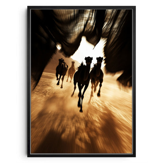 Desert Charge – Cinematic Camel Stampede