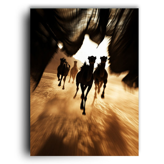 Desert Charge – Cinematic Camel Stampede